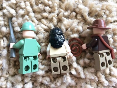 Lego Indiana Jones Marion Ravenwood Russian Soldier Lot 27 River