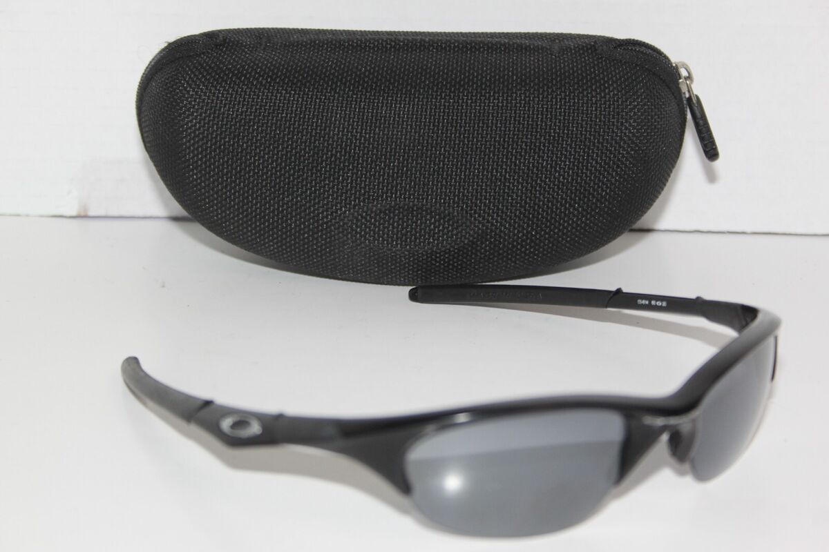 Oakley Half Jacket 03-614 Black Sunglasses (no nose piece Oakley Half Jacket 03-614 Black Sunglasses (no nose piece