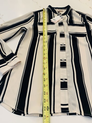 NUEVA Blusa Banana Republic Bloque Rayas Talla XS Petite - Imagen 7 de 10