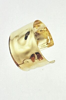 Biko Gold Liquid Cuff Bracelet NWOT