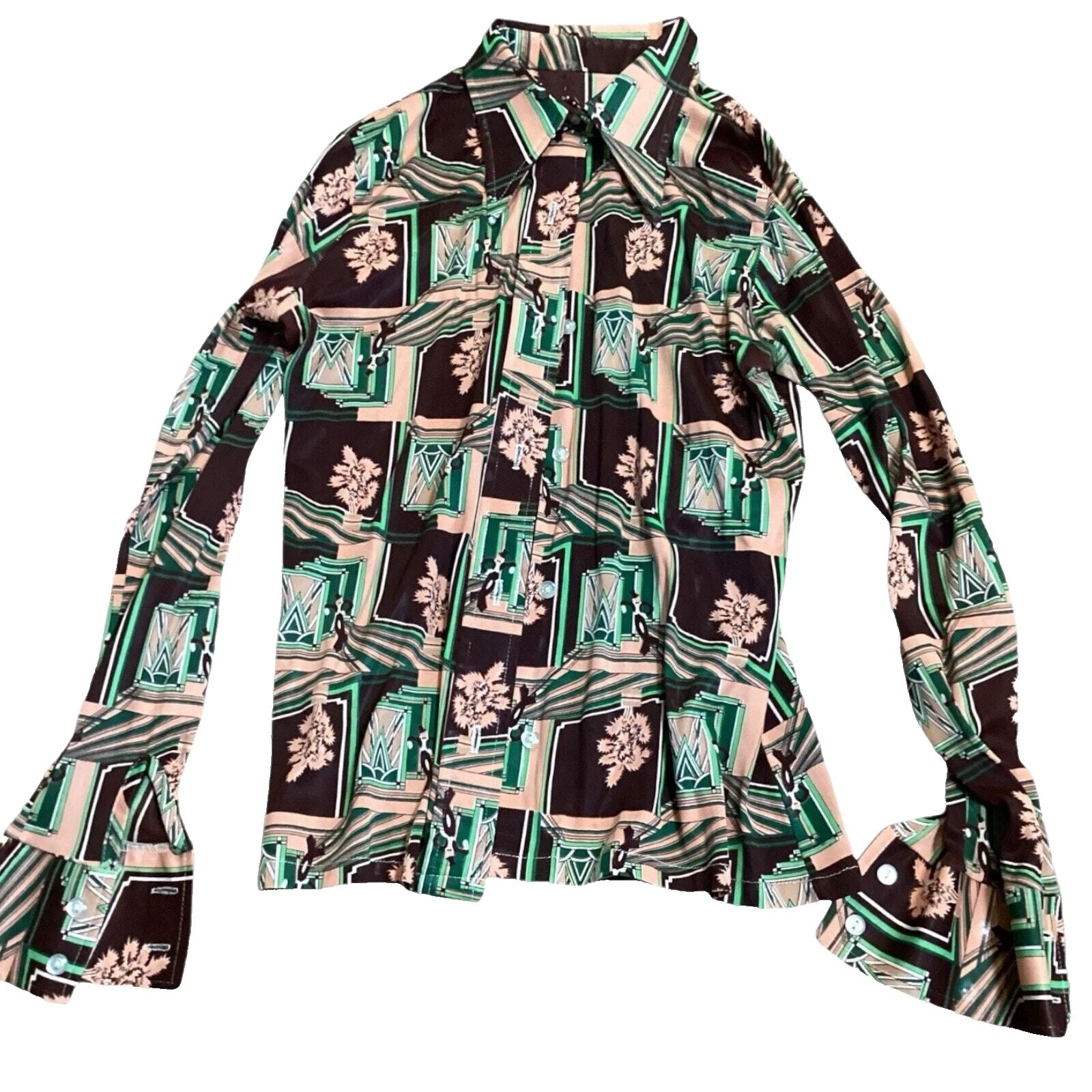 Polyester Psychedelic Vintage Clothing for Women