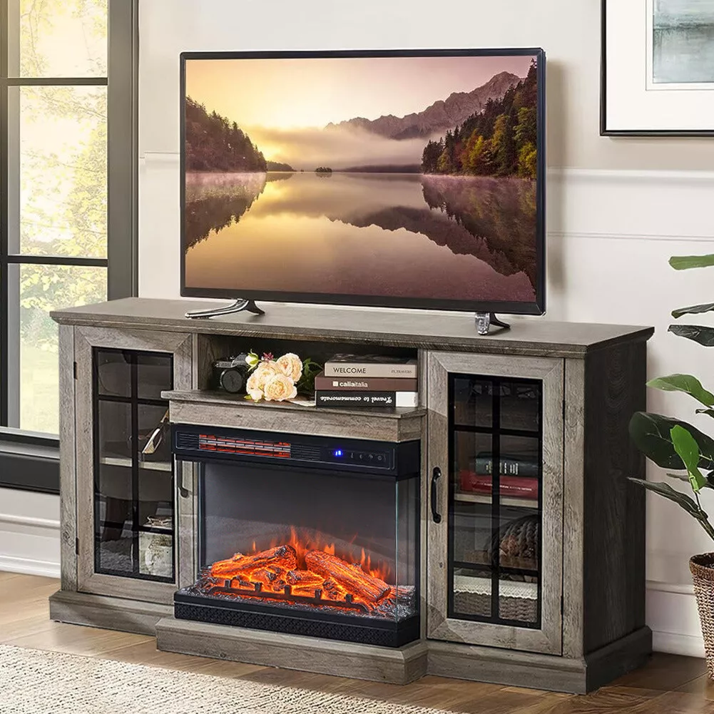Tv console and fireplace deals
