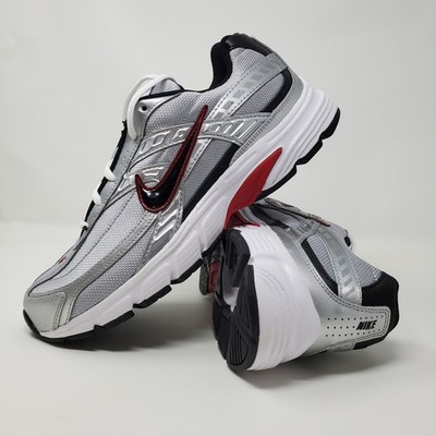 Men Sz 13 Nike Initiator Running Athletic Sneakers Metallic Silver (394055 001) Nike Initiator Shoes Running Lace Up 394055-001 Silver Gray  main image 2