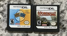 Wordjong and Left Brain Right Brain Nintendo DS Game - Game Only