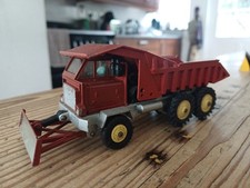 Dinky 959 Foden Dump Truck With Bulldozer Blade Excellent Original Condition