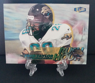 1998 Fleer Ultra Rush Hour Fred Taylor #10 Jaguars $2.99 BIN!
