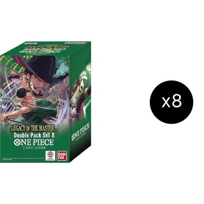ワンピース カードダスマスターズ シリーズ2 パック One Piece: Double Pack Set - Legacy of the Master [DP-08] Full