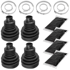 2 Rear Axle Inner And Outer CV Boot Kits for Polaris Sportsman 500 2008-2010
