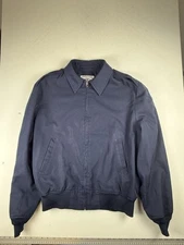 Defense Logistics Agency Jacket Men's 48R Wings Collection Military Bomber