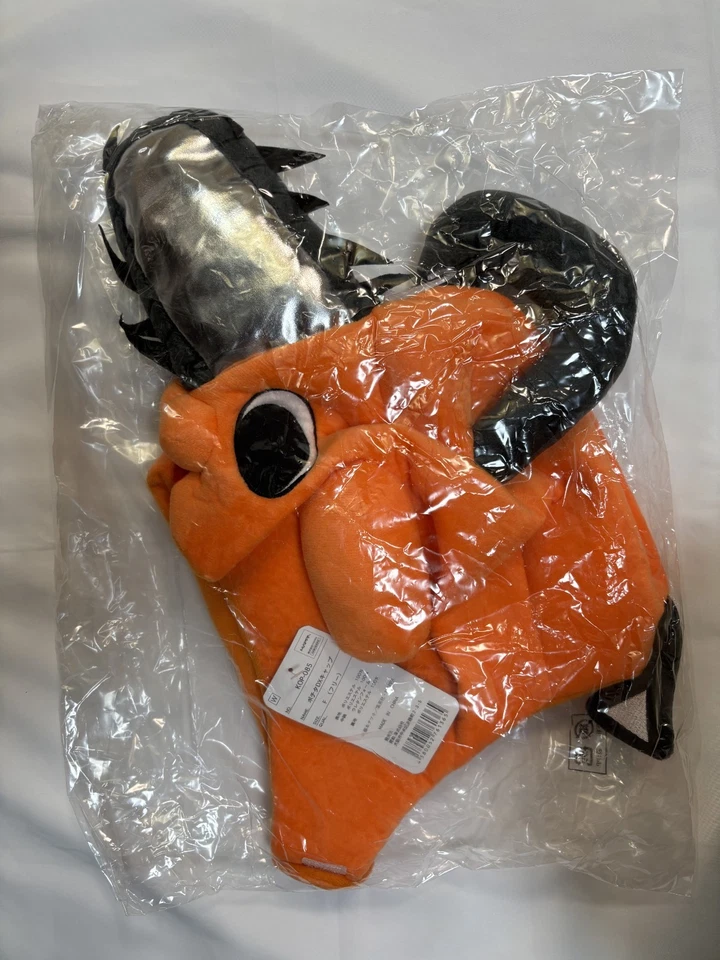 Set of 2 Chainsaw Man, Pochita Costume Cap Hat Cosplay Halloween SAZAC Official - Image 3 of 4