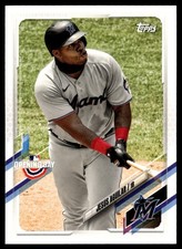 2021 Topps Opening Day Jesus Aguilar Miami Marlins #76
