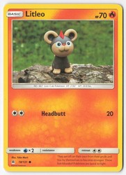 Litleo 18/131 Forbidden Light Common Yuka Morii