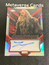 2025 Topps Marvel Deadpool Chrome Tyler Mane As Sabretooth Auto