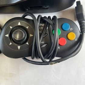 SNK NEOGEO CD Console System CD-T01 Black Controllers Cables Boxed Japan