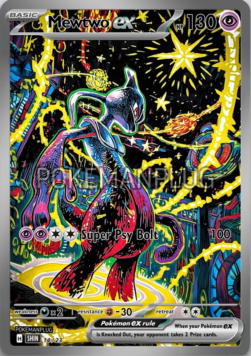 ポケモンカード Mewtwo 60HP Pokemon Card Mewtwo 10/102 Rare Holo 60HP | eBay