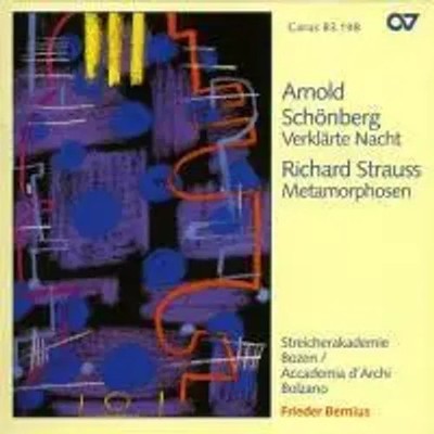 Verklärte Nacht/Metamorphosen | Frieder/Streicherakademie Bozen Bernius | CD