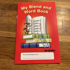 Abeka My Blend And Word Book Phonics, Reading...