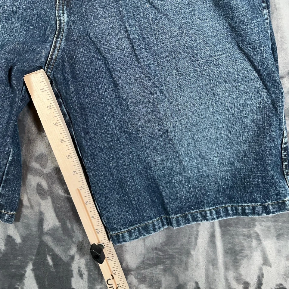Pantalones Cortos Hurley De Colección Para Hombres 33 Pantalones Cortos Denim Pintor Walkshort Carpintero EE. UU. Y2K Foto 4 de 4