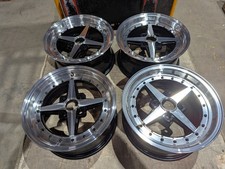 SET OF x 4 Rota Zero ALLOY WHEELS 15 x 7J ET35 Silver MX5