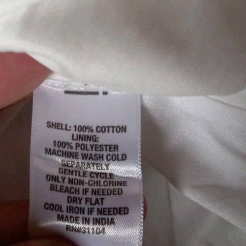 TrueCraft Shirt Damen Baumwolle Ärmel Rundhals mit Unterhemd Größe 3X Neu mit Etikett - Bild 9 von 12