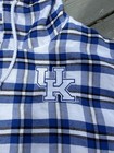 NEW Concepts Sport Kentucky Wildcats NCAA Flannel plaid Hoodie (Small) — photo 3