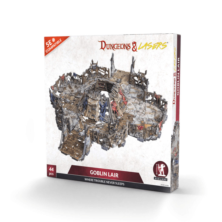 Dungeons - Lasers Unpainted Goblin Lair 11990₽
