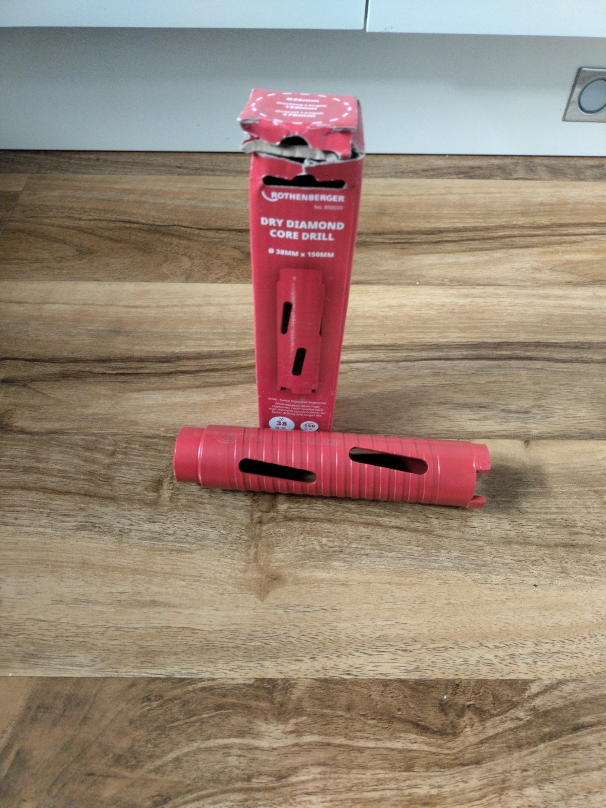 Rothenberger 38mm x 150mm Dry Diamond Core Drill Bit