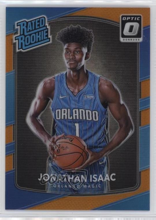 2017 Panini Donruss Optic Rated Rookie Orange Prizm /199 Jonathan Isaac #195 5i2