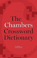 The Chambers Crossword Dictionary, 4th Edition by Chambers Book The Cheap Fast
