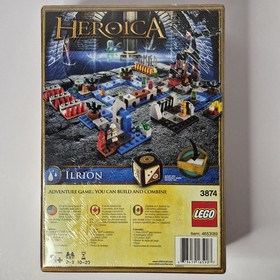 Lego Heroica Ilrion 3874 Sealed Damage On Box