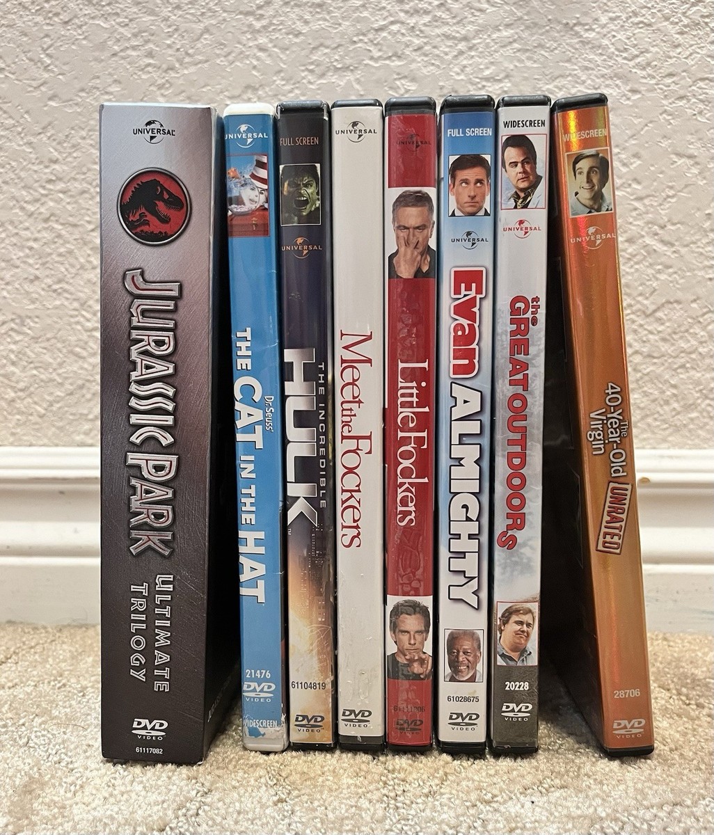 Universal Studios DVDs lot of 8 | eBay