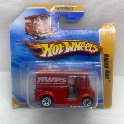 Hot Wheels Brotkasten rot HW Premiere 14/52 2010 Lieferwagen