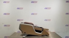 14 Ford F150 King Ranch Front Center Floor Console Assembly Tan Brown