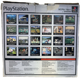 Sony PlayStation 1 Video Game Console W Jersey Devil - Gray Scph-7501/94009