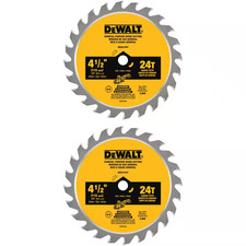 ATOMIC 4-1/2 pollici Lama per seghetto circolare 24 denti (confezione da 2)