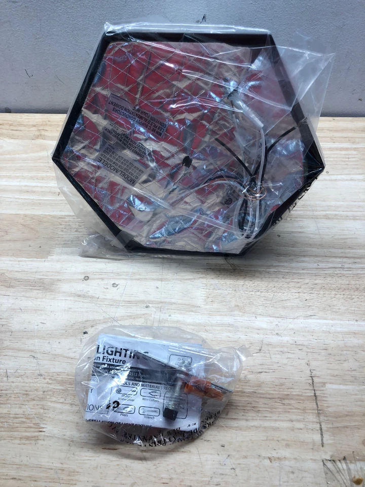 Canarm IOL60BK vestíbulo 2 luces exterior montaje empotrado accesorio de techo - negro Foto 2 de 3