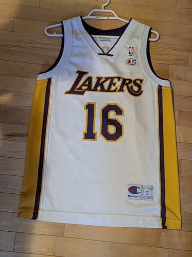 Pau Gasol Champion Los Angeles Lakers Jersey Size Small - Picture 1 of 2