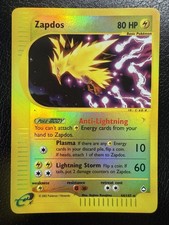 Pokemon TCG Zapdos 44/147 Aquapolis Reverse Holo E-Reader LP on eBay