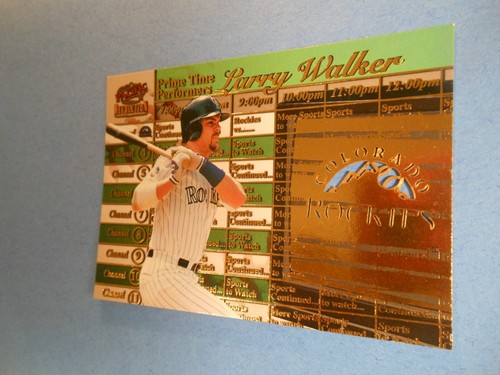 Larry Walker 1998 Pacific Revolution Prime Time Performers #16 Colorado Rockies - Picture 2 of 6