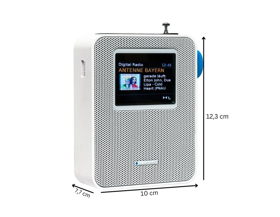 DAB+ Steckdosenradio mit Bluetooth, Farbdisplay, PDB 200 WH, Blaupunkt, WIE NEU - Bild 4 von 4