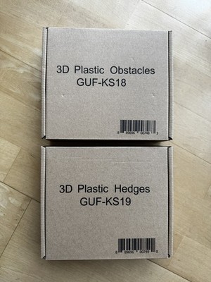 Cmon Zombicide 3D Plastic Hedges & Obstacles / Kickstarter Exclusive 