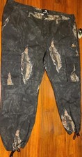 MOSSY OAK Cargo 6 Pocket Camo Pants Men's 48/50 XXXL Hunting Hiking Dark NEW NWT