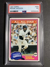 1981 Topps - Reggie Jackson #400 PSA 7–NEW SLAB