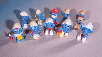 Ü-Ei Ferrero -  Erkennst du deinen Schlumpf 1981 - Konvolut!
