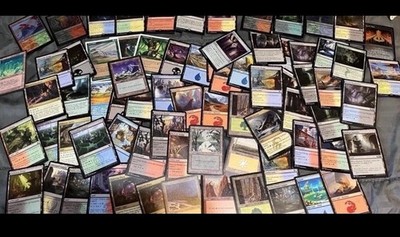MTG Non-Basic Land / Mana Ramp Themed Magic The Gathering Card Lot+ ...