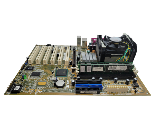 Vintage Intel Pentium 4 2000Mhz ASUS P4PE-X 1GB DDR RAM + I/O Plate ...