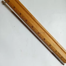 Leedy 10"Nickel T-Rod 12-24 Marching Snare/Tom Drum Single-Tension-Screw Vintage