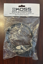 Koss KPH7HB Portable Headphone Black - Brand New and Sealed