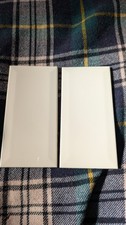 Zestaw dwóch płytek ściennych metra połysk kremowa kość 10cm x 20cm
