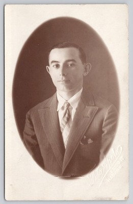 Postcard RPPC Portrait Volf Mueller c1928 69E